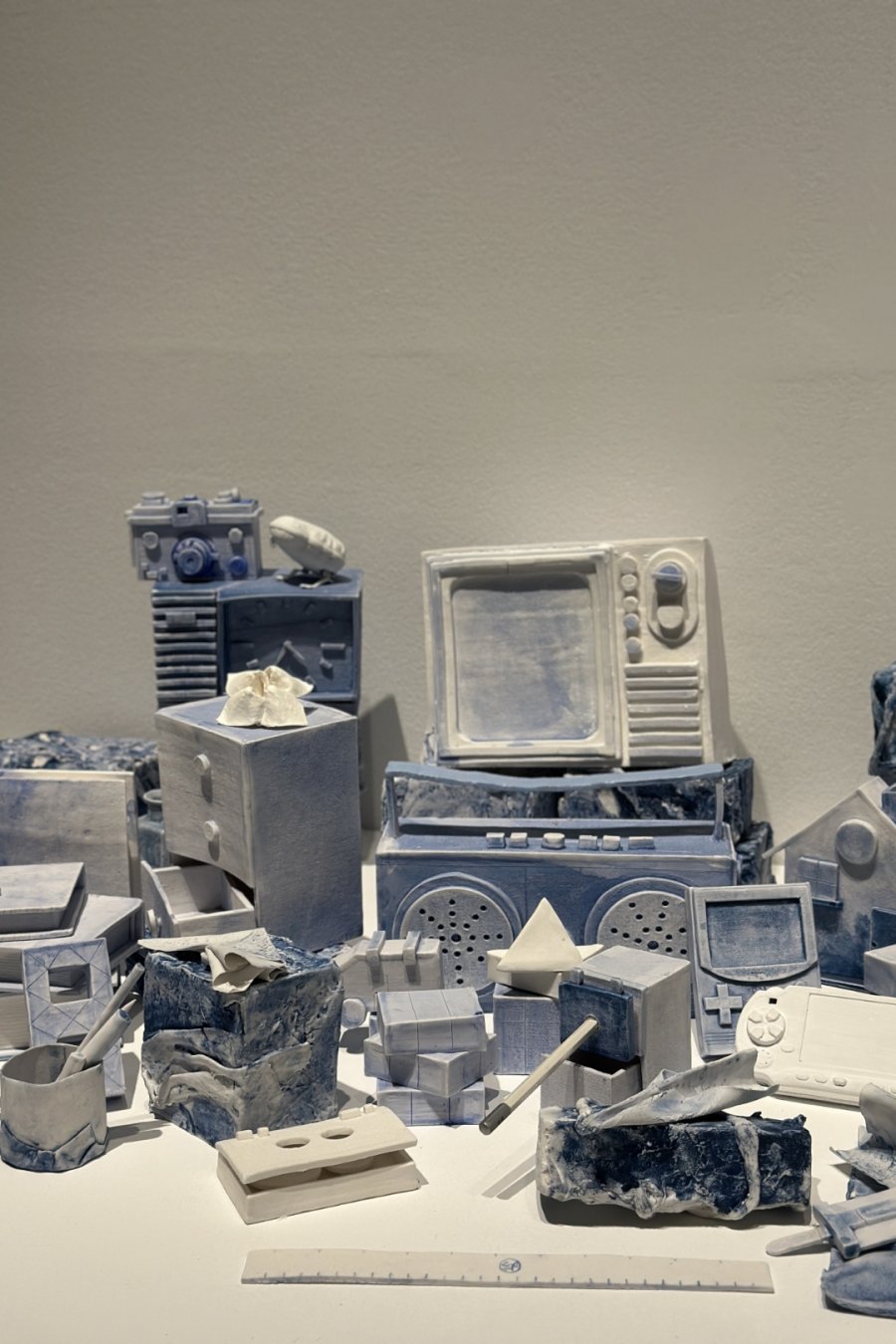 Blue-and-White Porcelain, Rewritten at Liu Haisu Art Museum