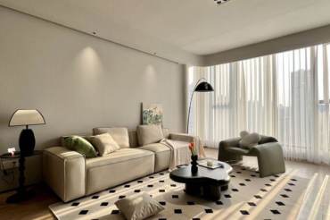 3 Brs, 2 Baths, Floor heating/Central ac/Dish washer, 150 sqm @ Lujiabang metro L8&9
