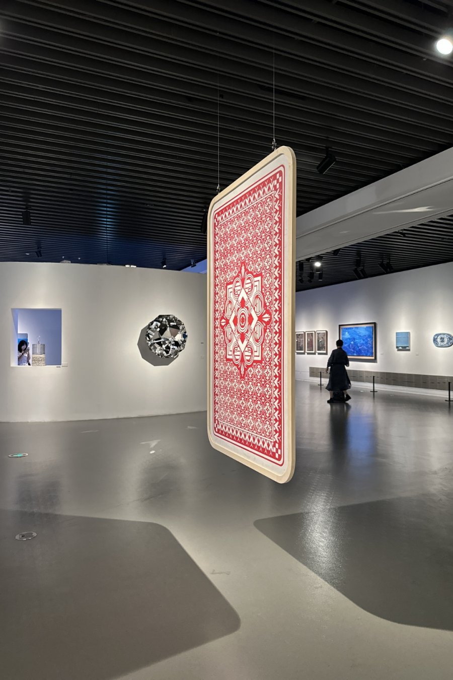 Blue-and-White Porcelain, Rewritten at Liu Haisu Art Museum