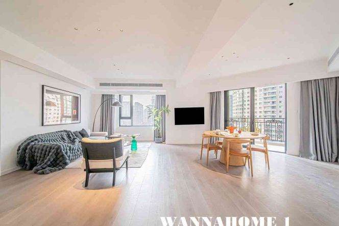 Spacious&Bright&Modern 3Bdrs 2Baths+Open Balcony+L2/11 Jiang Su Rd+Stunning View