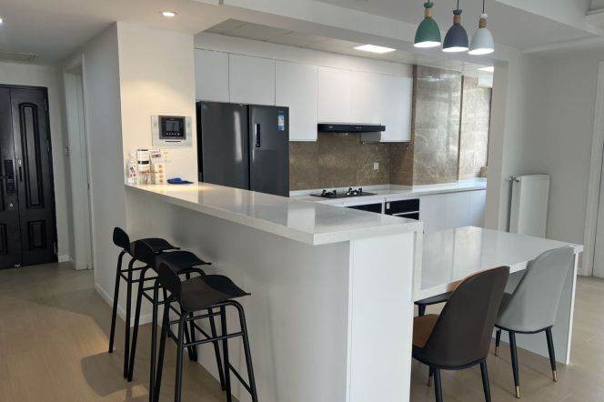 Modern decoration 3brs with wall raditor and balcony in 5central downtown
