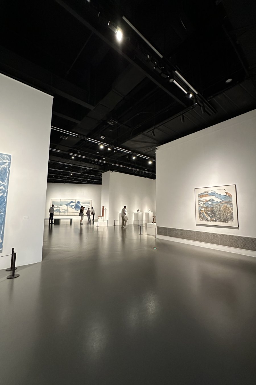 Blue-and-White Porcelain, Rewritten at Liu Haisu Art Museum