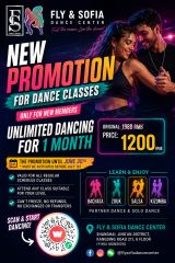 One Month of Unlimited Dance Classes For New Members 