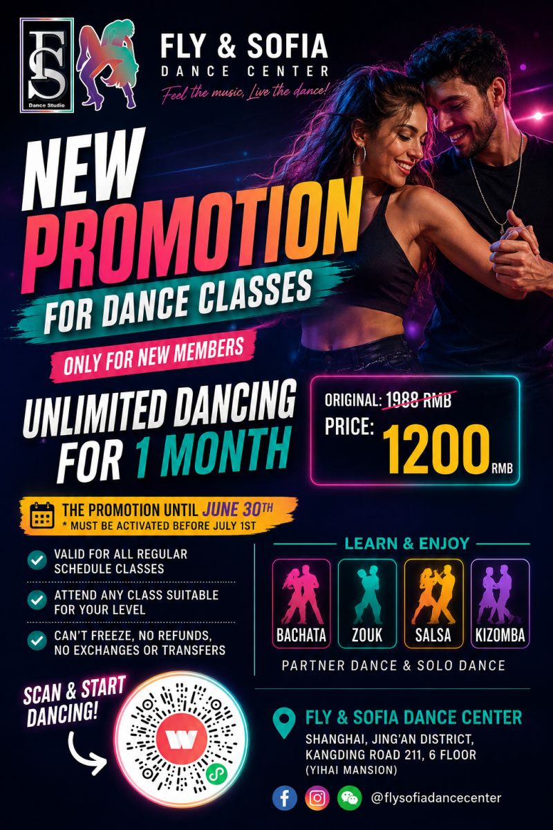 One Month of Unlimited Dance Classes For New Members 