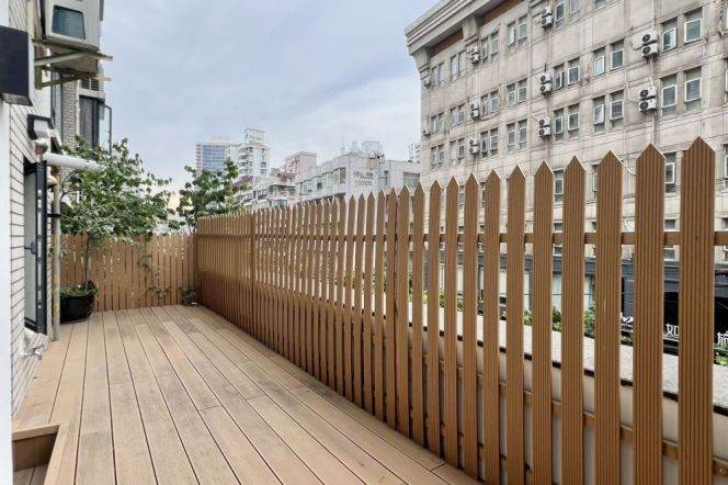 Spacious 3br with Terrace @Jing'an Line 7/13/14