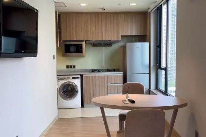 Modern 1br serviced apt in Xuhui city-center nr L9,12