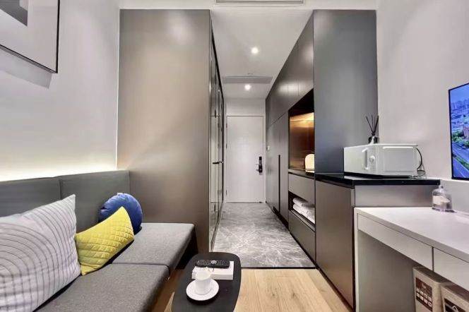 1Studio near line 8 and Shanghai Uni Yan'chang Campus can long and short term lease