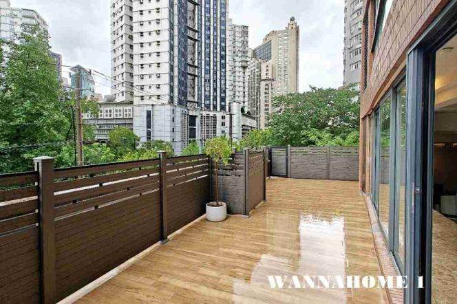 Top Compound+Modern&Spacious 2Bdrs 1Bath Apt+Large Terrace+West Nan Jing Rd Metro