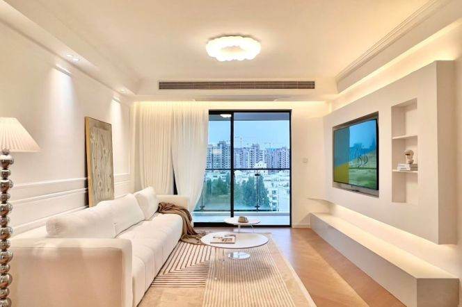 2 Brs, 2 Baths, Open Balcony/Central ac/Wall heating, 120 sqm @ Shanghai west railway station L11&15