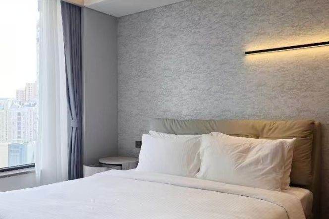 Modern 1br serviced apt in Xuhui city-center nr L9,12