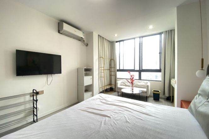Spacious-Fashion-lift-1Br-Nr Jingan Monastery-Jiangning rd/Jingan area/L7/13