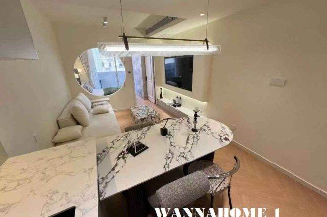 Modern&Spacious 1Bdr 1Bath Apt+5F Walk Up+L7 Chang Ping Rd+Open Balcony+Jing An Temple