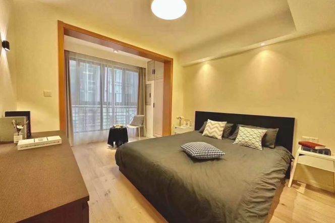 modern 2brs floor heating modern furniture near west nan jing road line 2,12,13 only 14.5K
