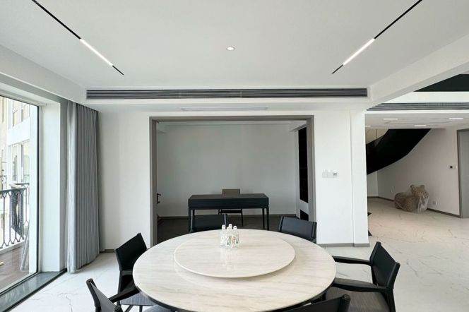 Ultra-Luxury Top-Floor Duplex | 318sqm High Ceiling Residence in Xinhua & Gubei Core