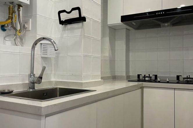 Modern&Bright Elevator 1Bdr 1Bath Apt+Jing An Temple+Great View