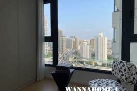 Modern&Bright 2Bdrs 1Bath Apt+Taikoo Hui+Stunning View+West Nan Jing Rd Metro