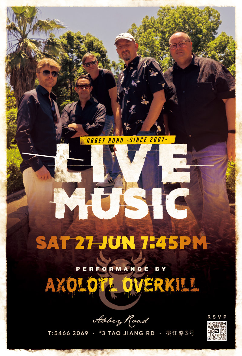 Live Music by Axolotl Overkill