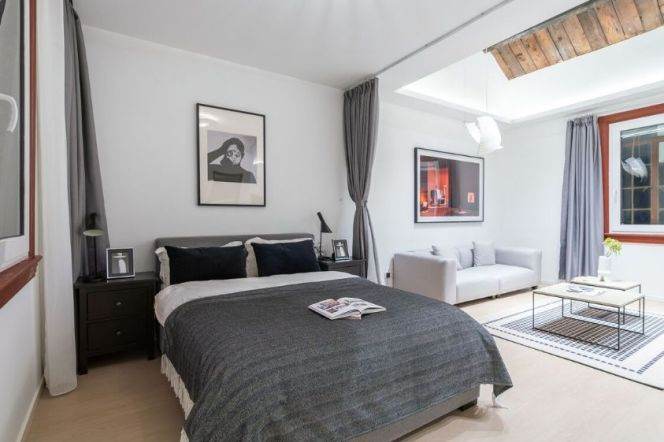 Cozy 1Br + Loft w. Dish washer@W. Nanjing Rd