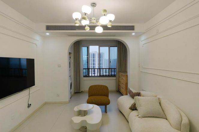 Good layout 3 br next easy to NYU ShangHai with Open view.L8 LingZhaoXinCun St.