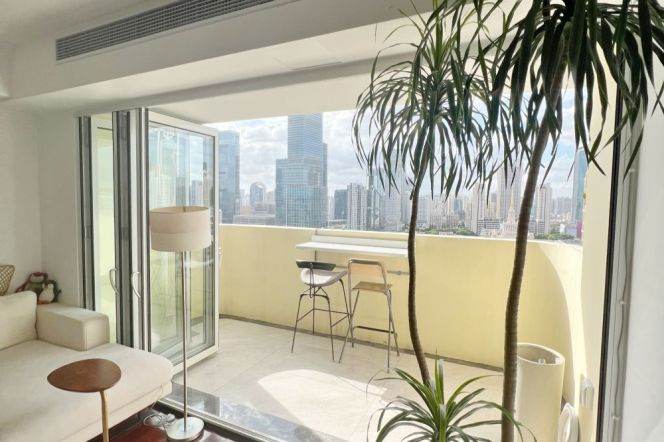 High-rise 3br/2bt Flat with broad Balcony nigh IAPM