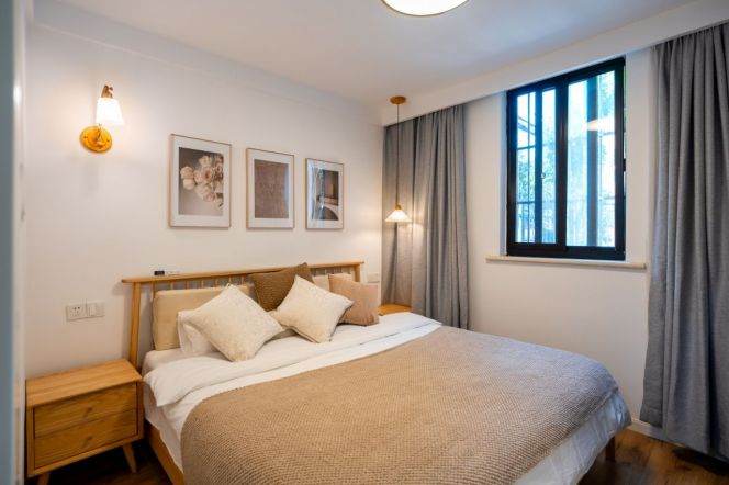 IAPM Fuxing M. rd/Fenyang rd floor heating 1+1br/1lr/1ba with garden; L1/10/12