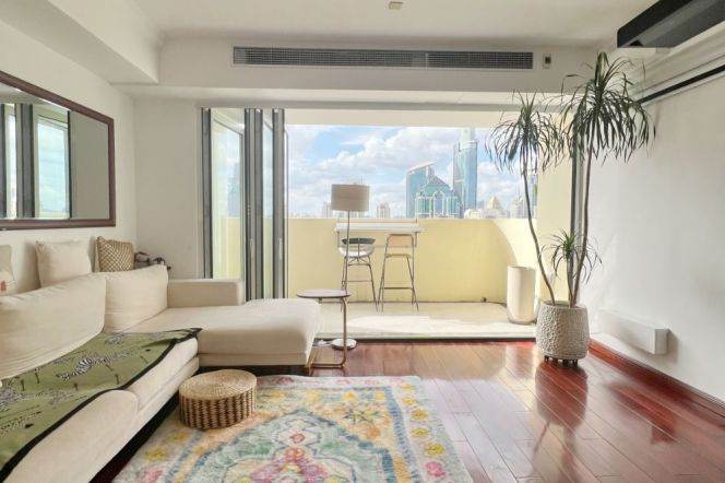High-rise 3br/2bt Flat with broad Balcony nigh IAPM