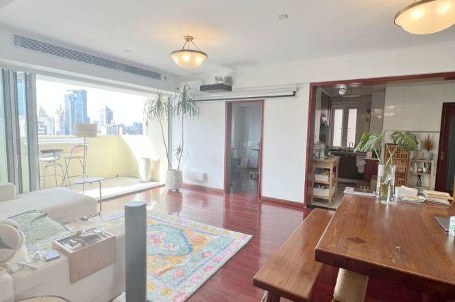 High-rise 3br/2bt Flat with broad Balcony nigh IAPM