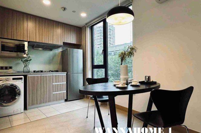 Great Compound+Modern&Bright 1Bdr 1Bath Apt+L9/12 Jia Shan Rd+Greenery View+ Open Balcony