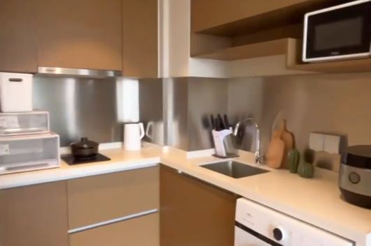 1br, 58sqm, balcony, nice compound, suwbay L3Songfa, 6,6k