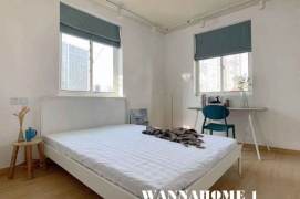 Spacious&Modern&Bright 2Bdrs 1Bath Apt+7F Walk Up+L14 Wu Ding Rd+Jing An Temple
