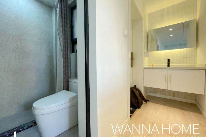 Modern&Spacious&Bright 1Bdr 1Bath Apt+6F Walk Up+Nice Compound+L14 Wu Ding Rd Metro