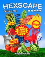 Hexscape pres. Bi-NON & Xingrui A/V Live (Bass, Post-Club, Hyperpop, Footwork) 