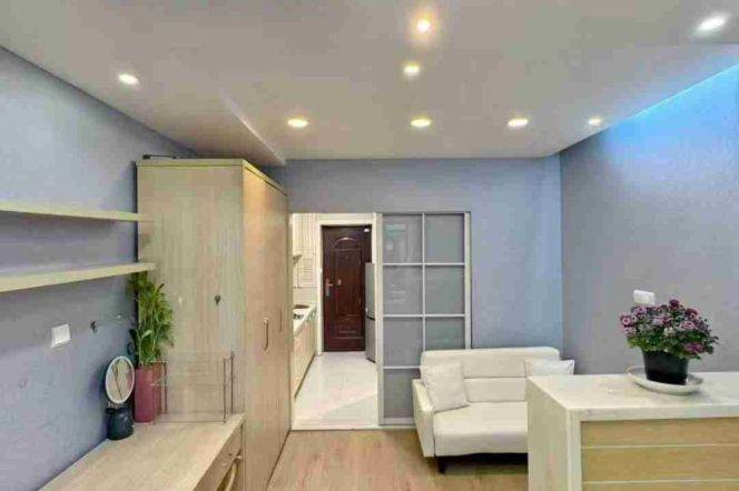 Modern&Spacious 1+1Bdrs 1Bath Apt+Jing An Temple Metro+Enough Storage
