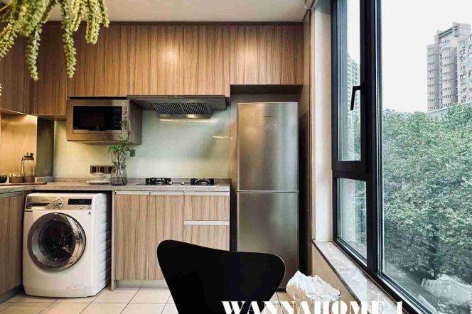 Great Compound+Modern&Bright 1Bdr 1Bath Apt+L9/12 Jia Shan Rd+Greenery View+ Open Balcony