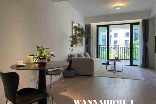Nice Balcony+Spacious&Bright 1Bdr 1Bath Apt+L15 Wu Zhong Rd+2025 New Compound
