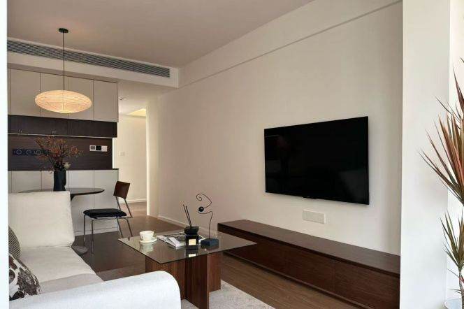 Jing'an| High-floor 270° River View 1BR | Near Line 3/4/1/12/13 Metro