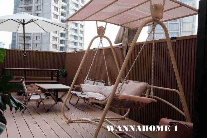 Modern&Spacious Elevator 1Bdr 1Bath Apt+L14 Wu Ding Rd Metro+Jing An Temple+Large Terrace