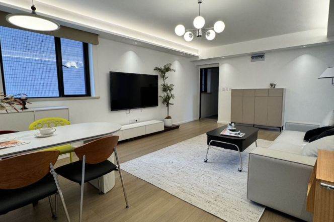 Modern 3Br apt+ heating | West Yan'an rd Metro L3&4 | Central AC 17.2K