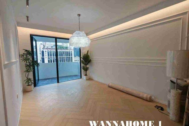Stunning View+Modern&Bright&New 3Bdrs 2Baths Apt+West Nanjing Rd+Large Balconies