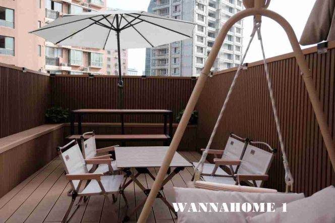 Modern&Spacious Elevator 1Bdr 1Bath Apt+L14 Wu Ding Rd Metro+Jing An Temple+Large Terrace