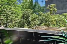 Elevator 1br with floor heating/balcony @Iapm,South Shanxi Road St.