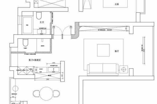 Large Balcony+New&Spacious 1Bdr 2Baths Apt+Su Zhou Creek+L11/13 Long De Rd+Nice Compound