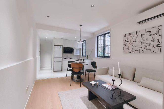xujiahui modern 1BR/living room@L1/9/11