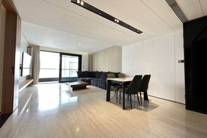 brand new big 3brs floor heating open balcony nice view brand new furniture line 2,11 