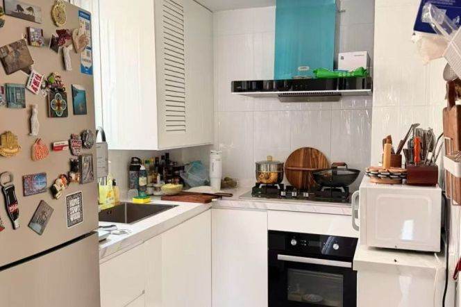 Modern decoration 2brs with balcony and floor heating belong to Jing an temple area 