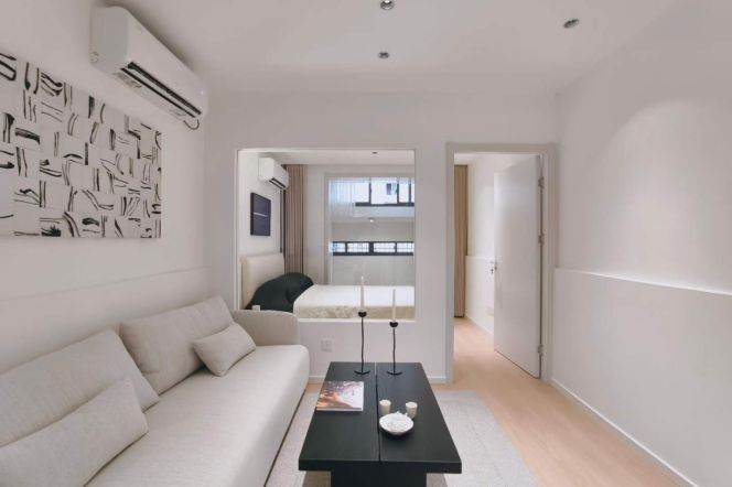 xujiahui modern 1BR/living room@L1/9/11