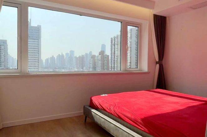 Stunning View+Spacious&Bright 3Bdrs 2Baths Apt+Open Balcony+L2/11 Jiangsu Rd+Great Compound