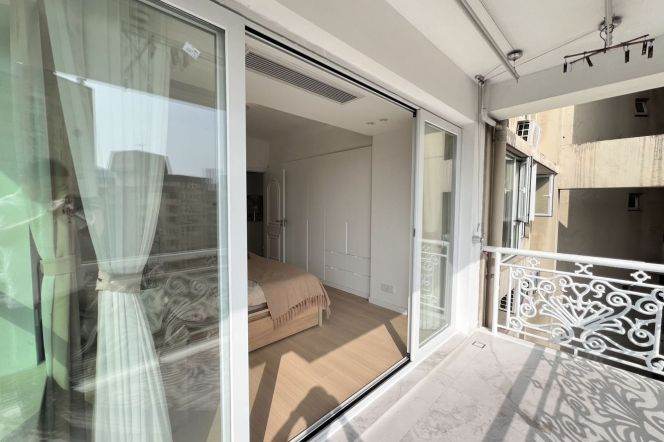 2 Brs with Open Balcony/Floor heating/Oven/Gym,120 sqm @ Wuding metro L14