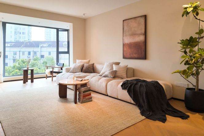 Zhongshan Park Upscale Light Luxury 3BR 2BA Apartment