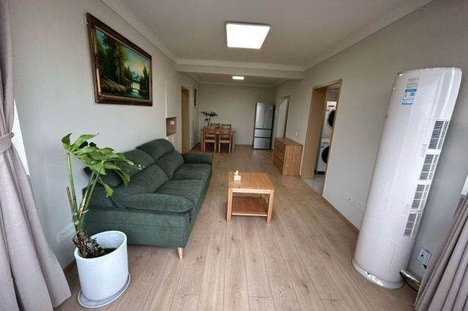 jing'an temple elevator 2BR/big living room/116sqm@L2/7/14